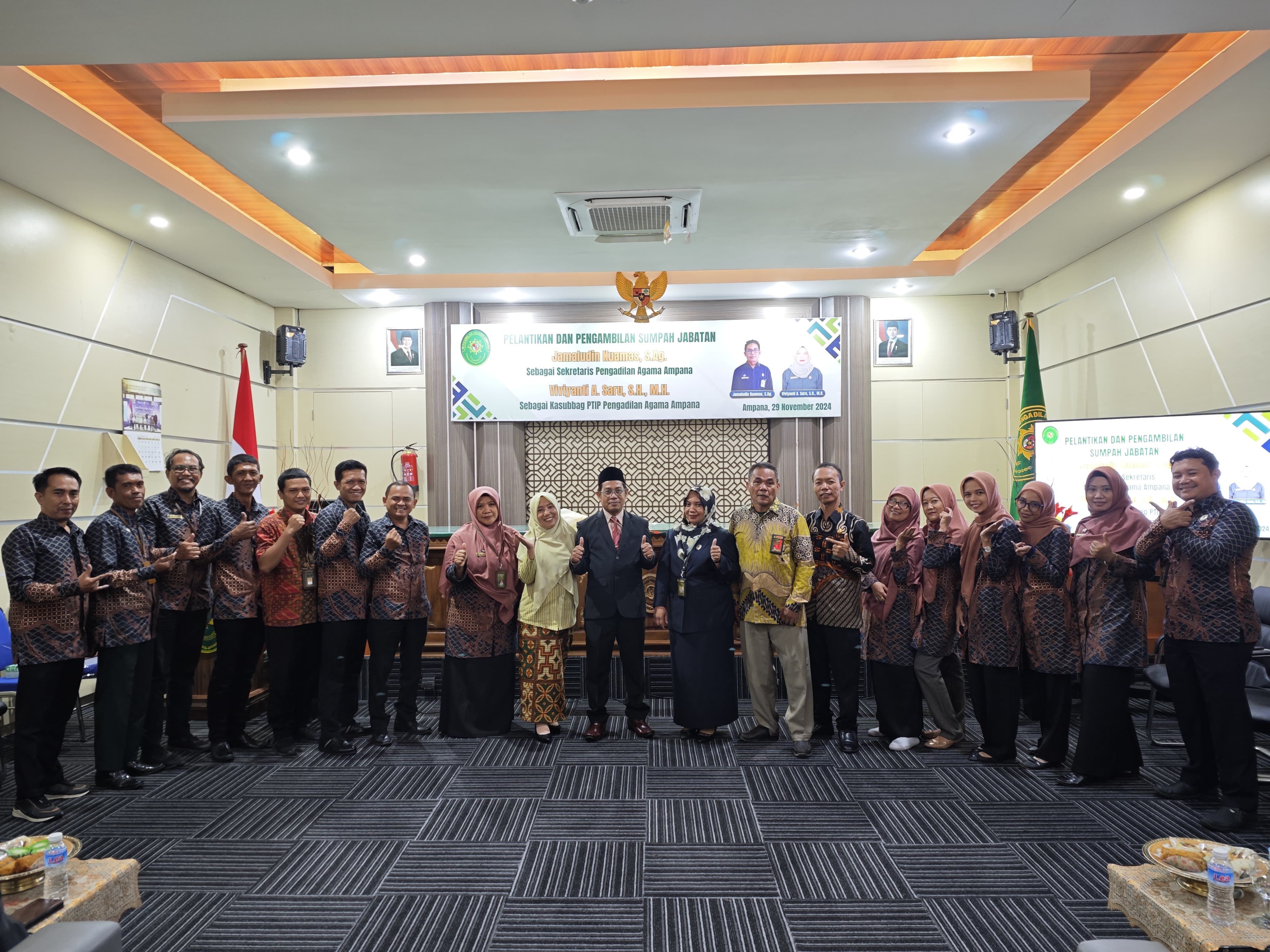 Pelantikan Sekre n PTIP 6