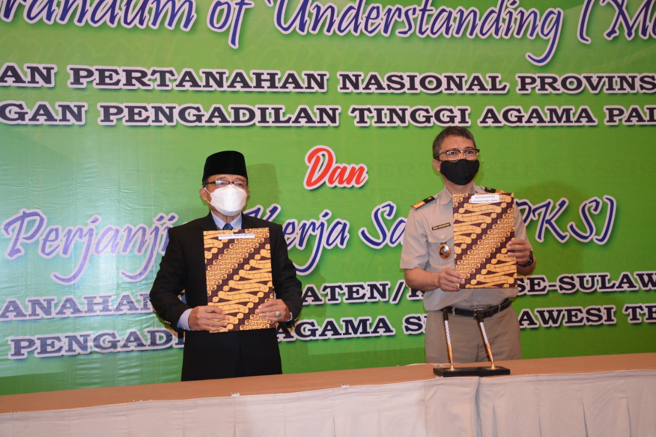 MoU PTA Palu x BPN Sulteng 2