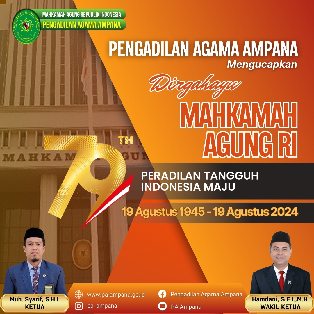 Ucapan Selamat HUT MA 79