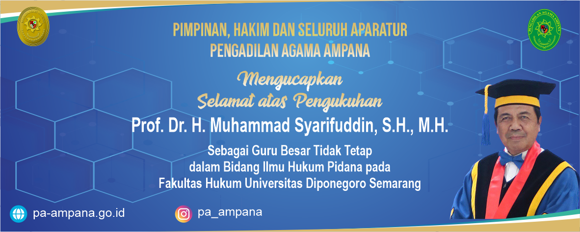 Ucapan Selamat Pak Syarifudin Web